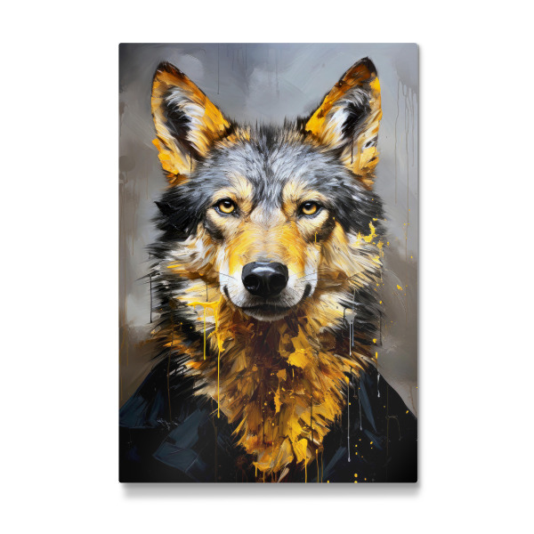 Galerie-Print "Wolf Tierkunst A" 30x20 cm artboxONE