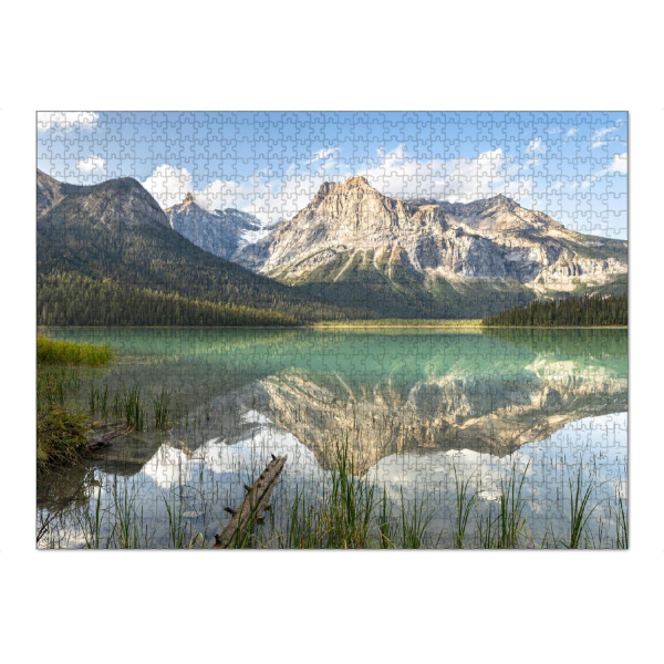 Puzzle Ravensburger "Bergpanorama Kanada" artboxONE - Natur,Reise
