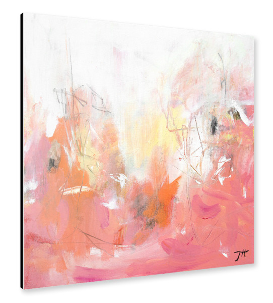 Alu-Dibond "Tove Höglund - Breakfast in Bed" 30x30 cm artboxONE