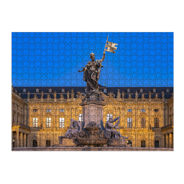 Puzzle Ravensburger "Residenz Würzburg" artboxONE - Städte,Architektur