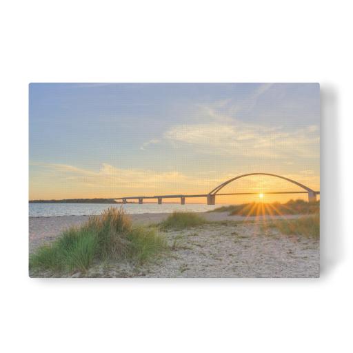 Abends am Fehmarnsund Strand