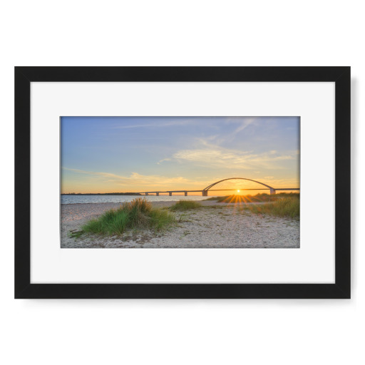 Evening on the Fehmarnsund beach