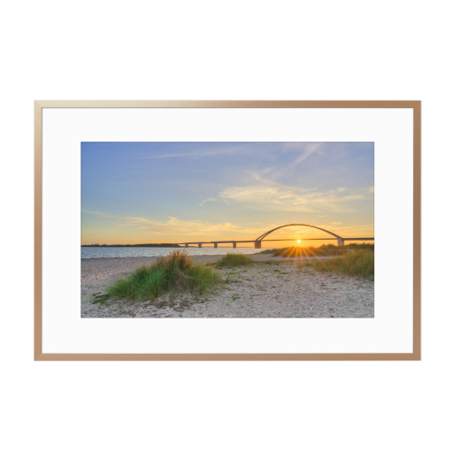 Evening on the Fehmarnsund beach