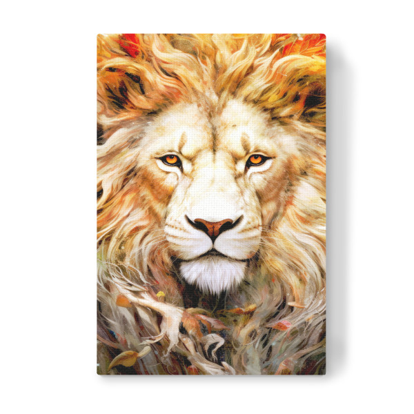 Leinwandbild "Löwe Tierkunst A" artboxONE - Tiere - Löwe,Löwen,Tier,Tiere,Grafik,Illustration,Wildkatze,Katze