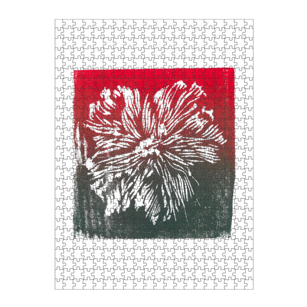 Puzzle Ravensburger "Magda Chmielek - Flower Duo" artboxONE - Natur,Floral,Abstrakt - Pflanze,Natur,Blume,Blüte,Botabik,Abstrakt - Bild pflanze