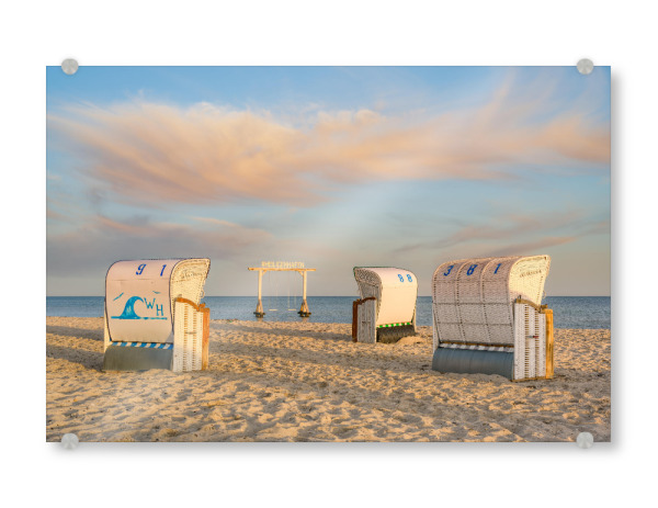 Acrylglasbild "#Heiligenhafen" artboxONE - Natur,Reise,Reise / Strand und Meer