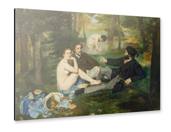 Alu-Dibond "Mittagessen im Gras" 30x20 cm artboxONE