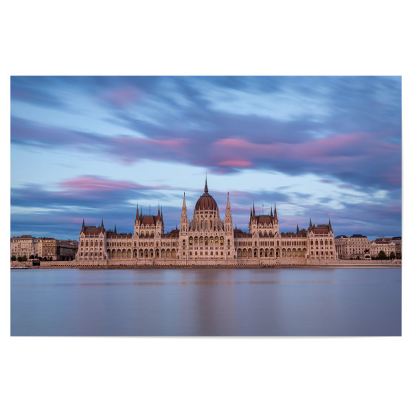 Poster "Budapester Parlament" artboxONE - Reise,Architektur,Städte / Budapest - Budapest,Parlament,Donau,Ungarn,Buda,Pest