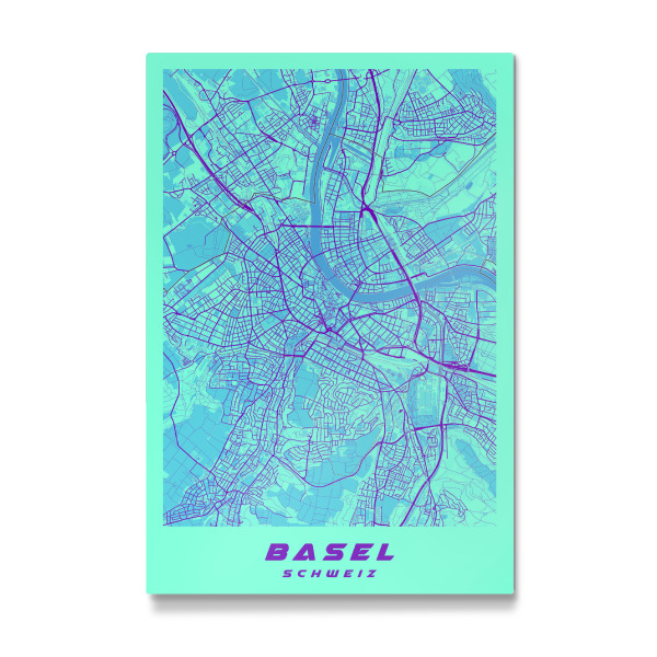 Galerie-Print "Basler City Map" 30x20 cm artboxONE