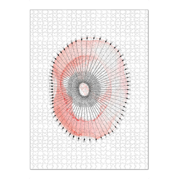 Puzzle Ravensburger "Katherine Heald - Coral Duo" artboxONE - Natur,Abstrakt,Unterwasser