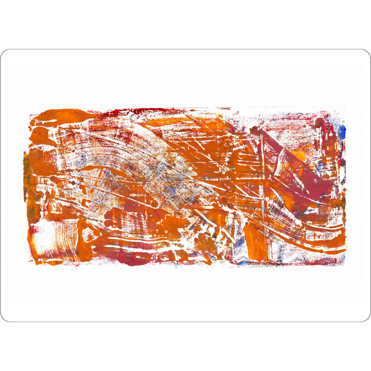 Tischset "Magda Chmielek - Messy Life" artboxONE - Abstrakt - Abstrakt,Modern,Pinsel,Strich - Bild abstrakt