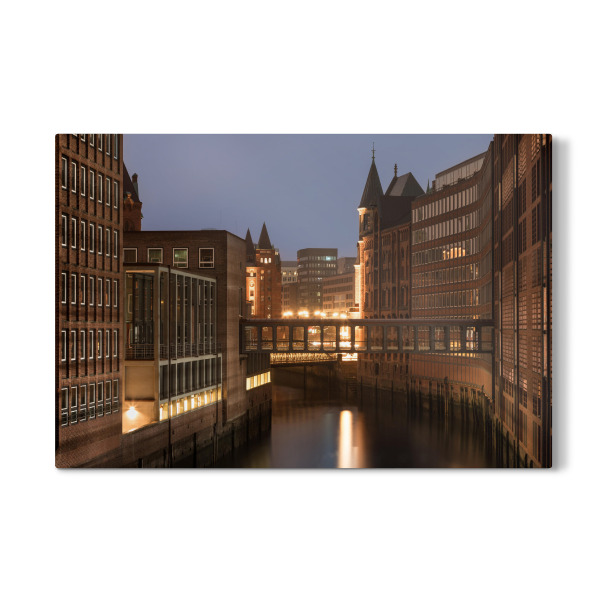 Galerie-Print "Speicherstadt in Hamburg" 30x20 cm artboxONE