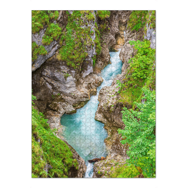 Puzzle Ravensburger "Leutaschklamm bei Mittenwald" artboxONE - Natur,Reise