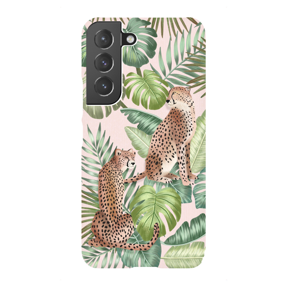 Samsung Galaxy "Welcome to the Jungle mit Geparden" Premium-Case Handyhülle artboxONE