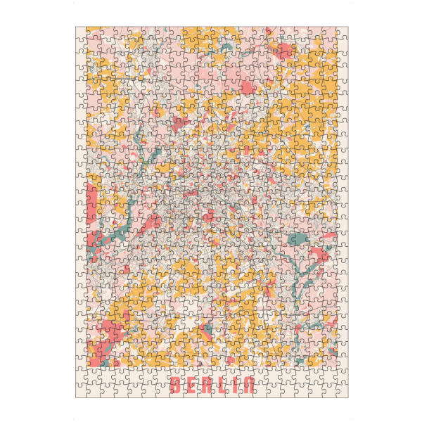 Puzzle Ravensburger "Berliner Stadtplan" artboxONE - Städte / Berlin,Kartografie