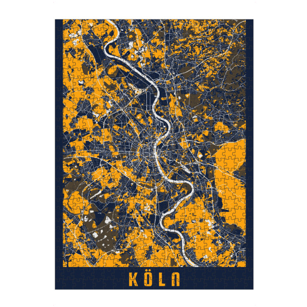 artboxONE Puzzle "Kölner CityMap" artboxONE - Städte / Köln,Kartografie