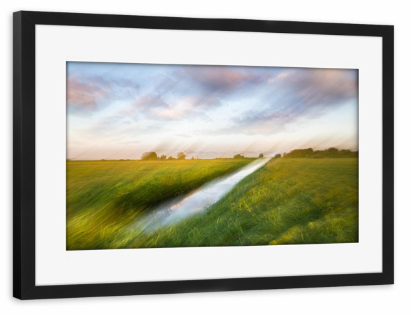 Poster mit Rahmen schwarz "Natur in Bewegung" artboxONE - Natur,Reise