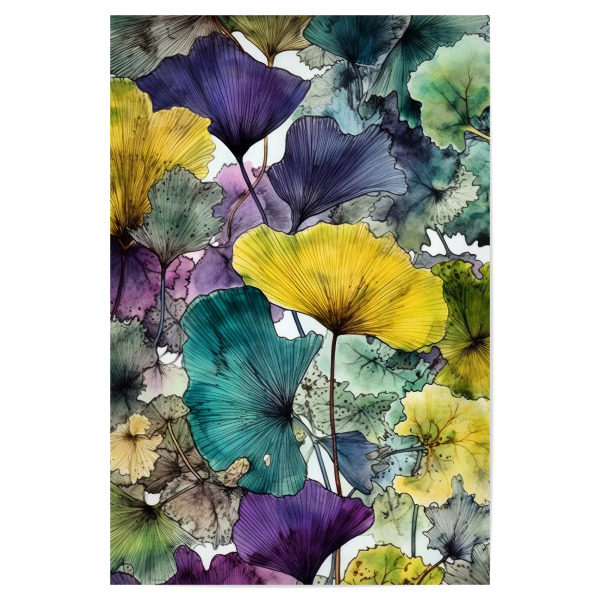 Poster "Ginko Biloba G" artboxONE - Natur,Floral - Ginkgo,Biloba,Ginkgo biloba,Baum,Wald,Blätter,Natur