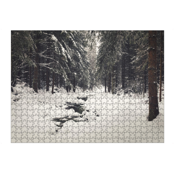 Puzzle Ravensburger "Winterwald Impression" artboxONE - Natur,Reise,Floral,Weihnachten