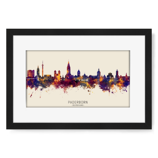 Paderborn Skyline Herbstname