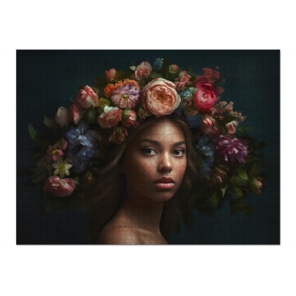 Puzzle Ravensburger "Fine Art Beauty" artboxONE - Floral,Menschen,Fashion