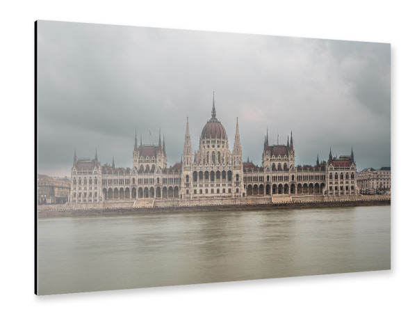 Alu-Dibond "Parlament von Budapest Ungarn" 30x20 cm artboxONE