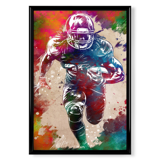 American football player A