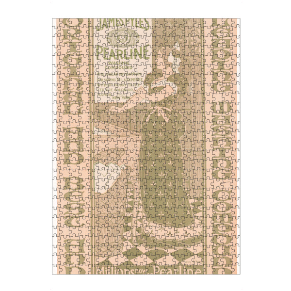 artboxONE Puzzle "Louis Rhead - Waschmittel" artboxONE - Typografie,Menschen