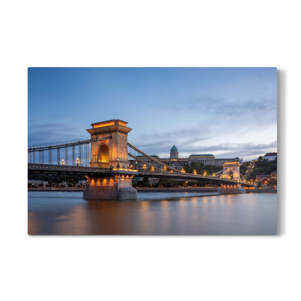 Galerie-Print "Die Kettenbrücke am Abend" 30x20 cm artboxONE