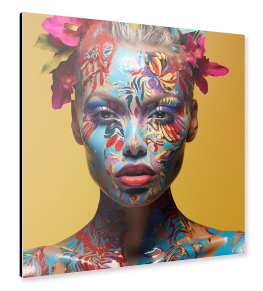 Alu-Dibond "ALABAMA SCHÖNHEITSKÖNIGIN" 30x30 cm artboxONE