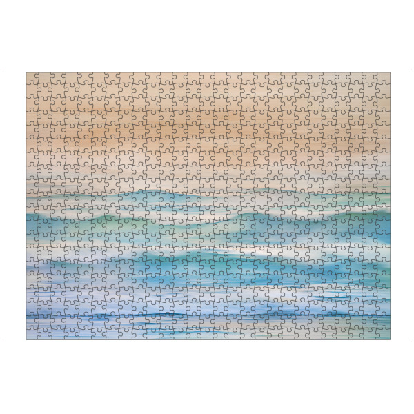 Puzzle Ravensburger "Blaues Meeresrauschen" artboxONE - Natur,Abstrakt,Reise / Strand und Meer