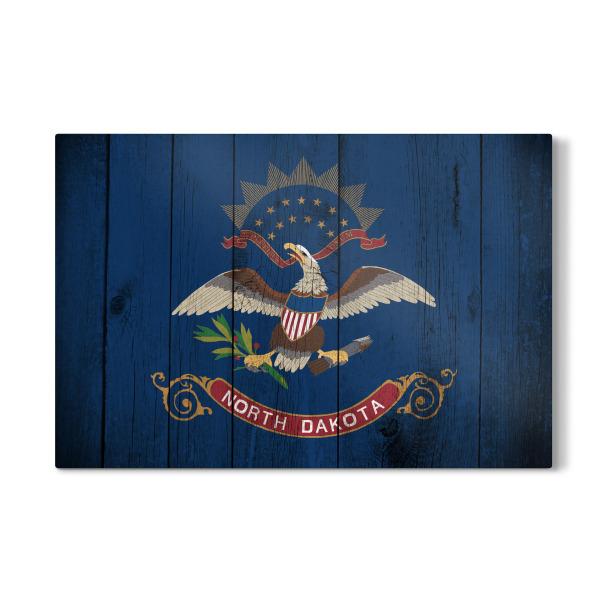 Galerie-Print "North Dakota vintage flag" 30x20 cm artboxONE
