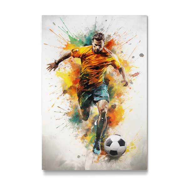 Galerie-Print "Football Watercolor 6 (matart)" 30x20 cm artboxONE