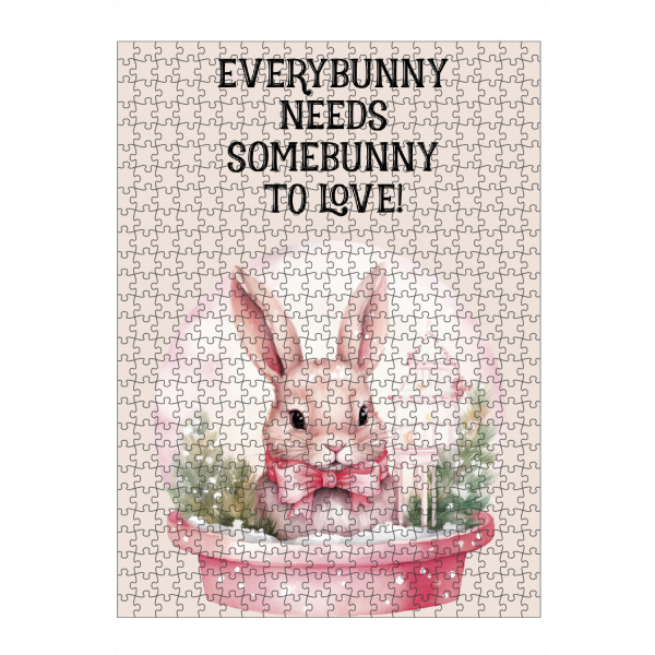 artboxONE Puzzle "Jeder Hase" artboxONE - Tiere,Liebe,Weihnachten