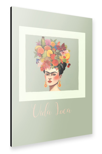 Alu-Dibond "Frida Vida Loca" 30x20 cm artboxONE