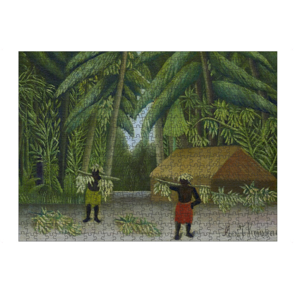 Puzzle Ravensburger "Bananenernte" artboxONE - Natur,Reise,Reise / Afrika