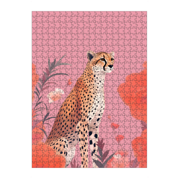 artboxONE Puzzle "Botanic Leopard" artboxONE - Floral,Tiere,Reise / Afrika