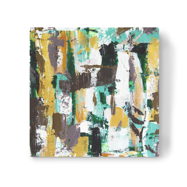 Leinwandbild "Tove Höglund - Walk in the Forest" artboxONE - Abstrakt - Abstrakt,Modern,Bunt,Farbenfroh,Strich,Pinsel