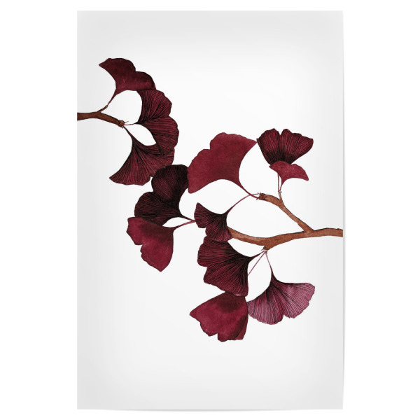 Poster "Ginkostrauch" artboxONE - Natur,Floral,Für Mama