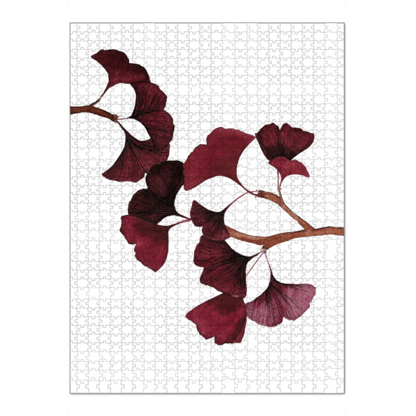 Puzzle Ravensburger "Ginkostrauch" artboxONE - Natur,Floral,Für Mama