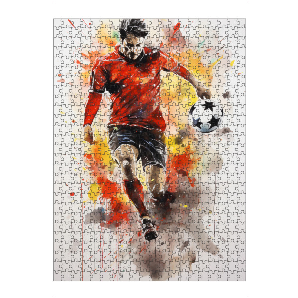 artboxONE Puzzle "Football Watercolor 2 (matart)" artboxONE - Sport,Sport / Fußball