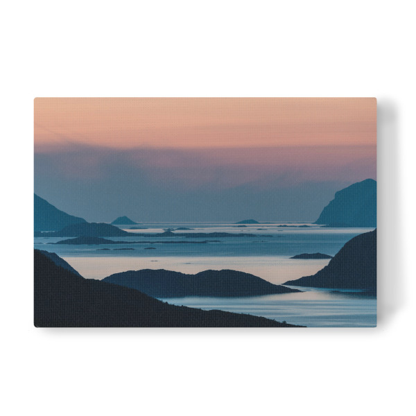 Leinwandbild "Inseln im Abendlicht" artboxONE - Natur,Reise