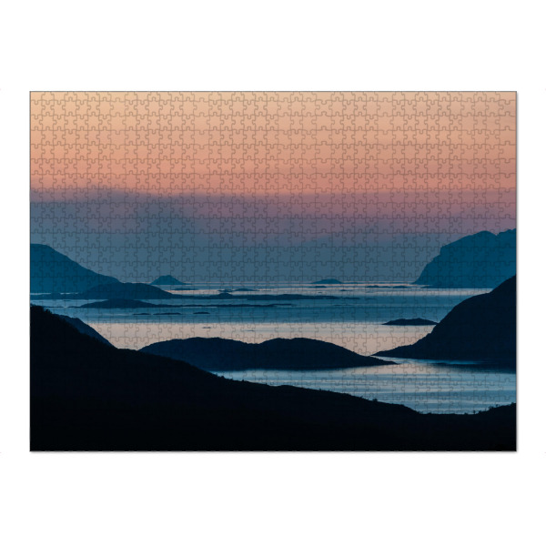 Puzzle Ravensburger "Inseln im Abendlicht" artboxONE - Natur,Reise