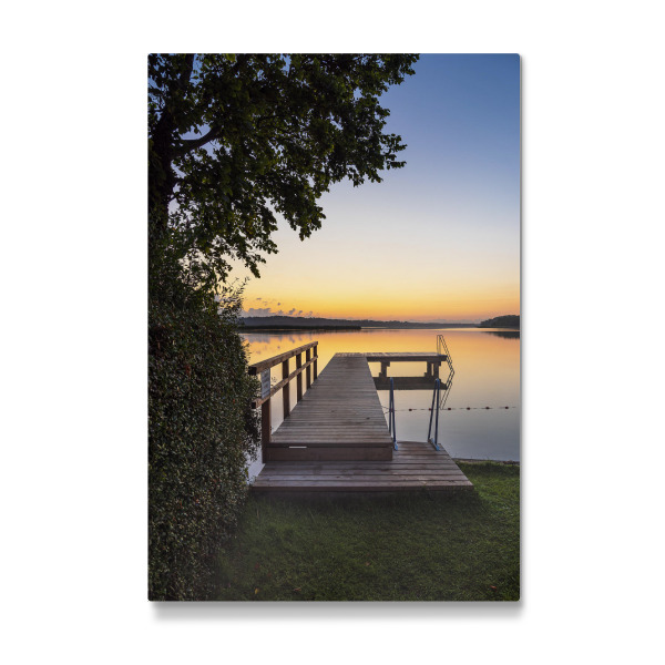 Galerie-Print "Schaalsee mit Badesteg" 30x20 cm artboxONE