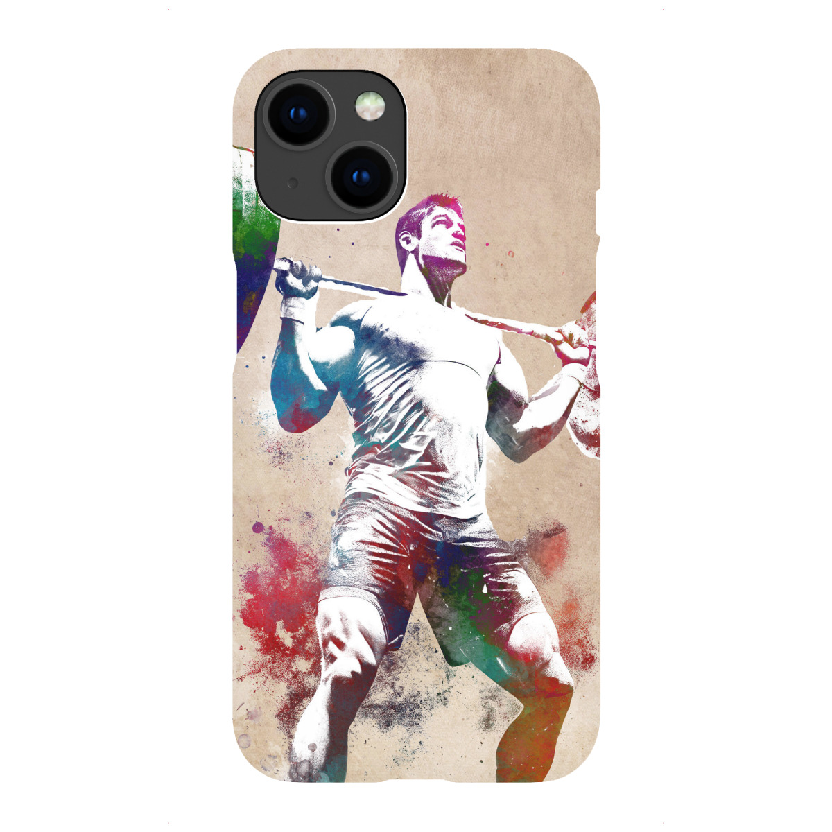 iPhone "Gewichtheben Sport A" Premium-Case Handyhülle artboxONE