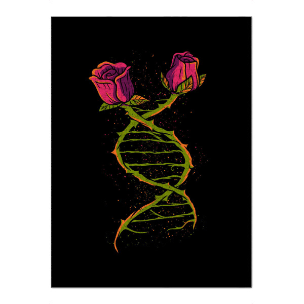 Puzzle Ravensburger "Blumen-DNA" artboxONE - Natur,Floral