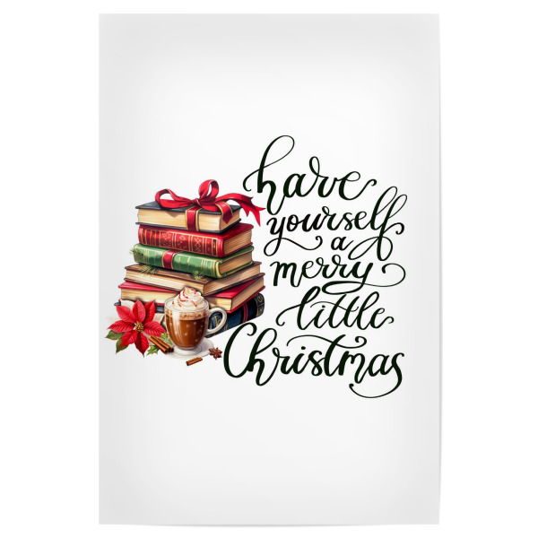 Poster "Habt ein frohes Weihnachtsfest" artboxONE - Weihnachten,Lehrersprüche