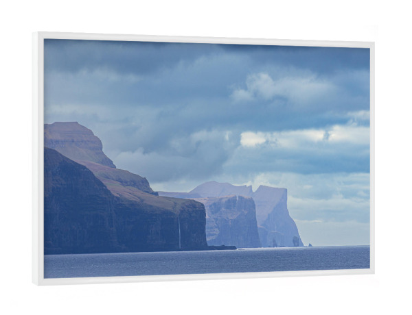 Poster mit weißem Rahmen "Felsen, Steilküste, Atlantik" artboxONE - Natur,Reise,Reise / Strand und Meer,Reise / Länder