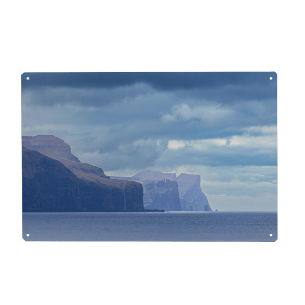 Holzbild "Felsen, Steilküste, Atlantik" artboxONE - Natur,Reise,Reise / Strand und Meer,Reise / Länder
