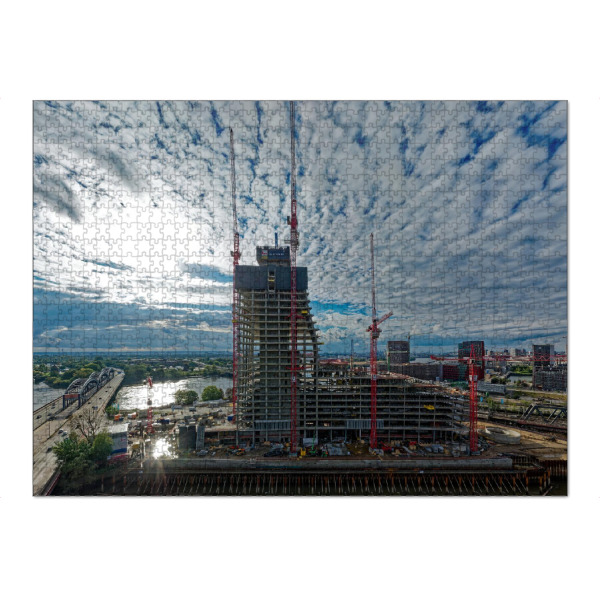 Puzzle Ravensburger "Elbtower-Hamburg, NO, 2023 Oktober" artboxONE - Städte,Städte / Hamburg,Reise,Architektur,Reise / Länder